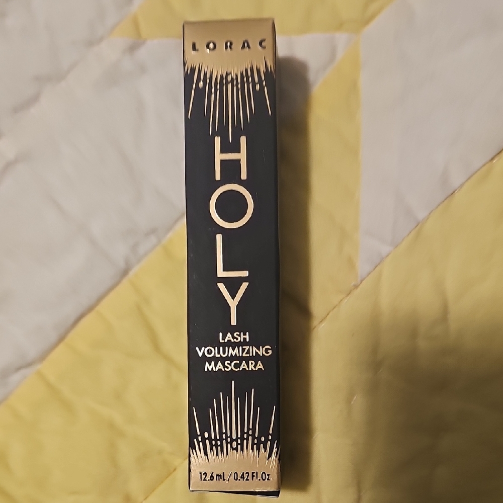 LORAC Holy Lash Volumizing Mascara in Black and Gold